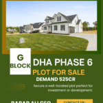 DHA PHASE 6 PLOT FOR SALE