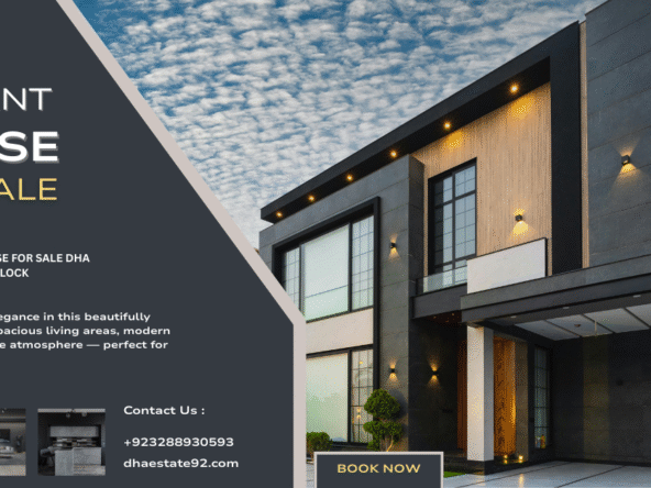 Brand New Luxury House for Sale in DHA Phase 6, L Block – 1 Kanal