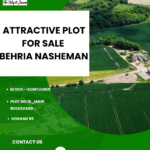 🌟 8 Marla Prime Location Plot for Sale in Bahria Nasheman Lahore – Plot #16 on Main Boulevard 🌟