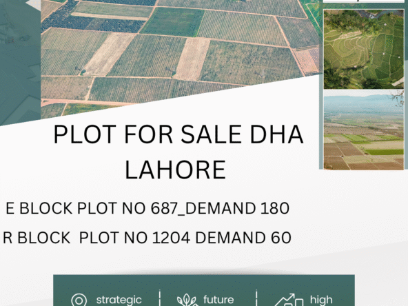 🌟 Hot Location Plot for Sale in DHA Lahore Phase 9 Prism – A Golden Investment Opportunity