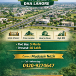 5 marla plot for sale ivy green