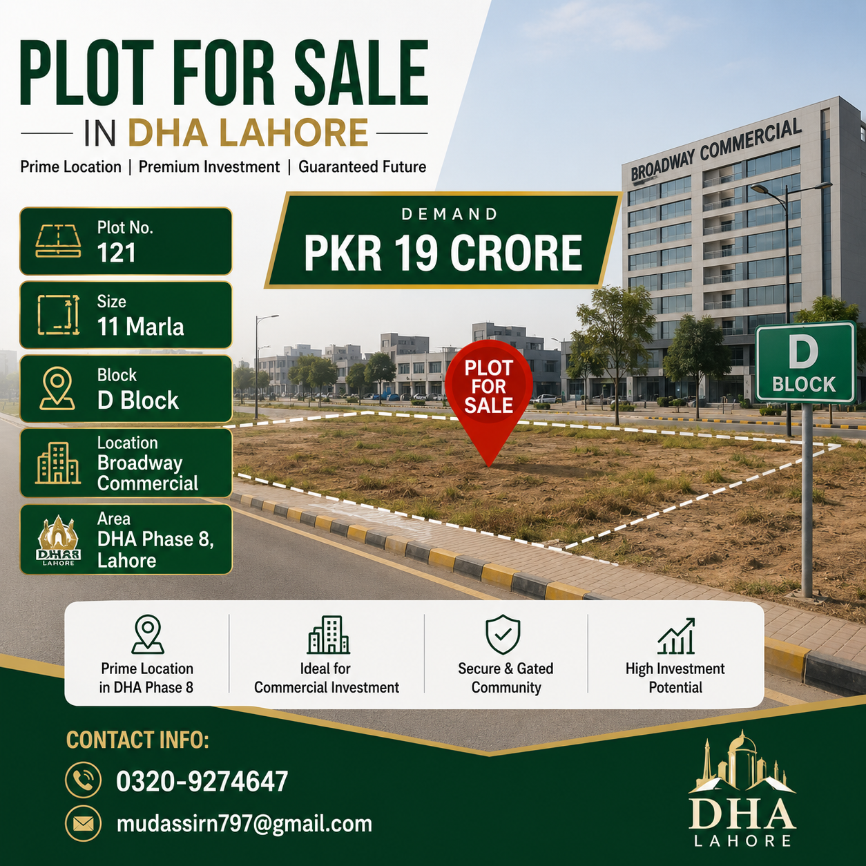 dha phase 8 plot